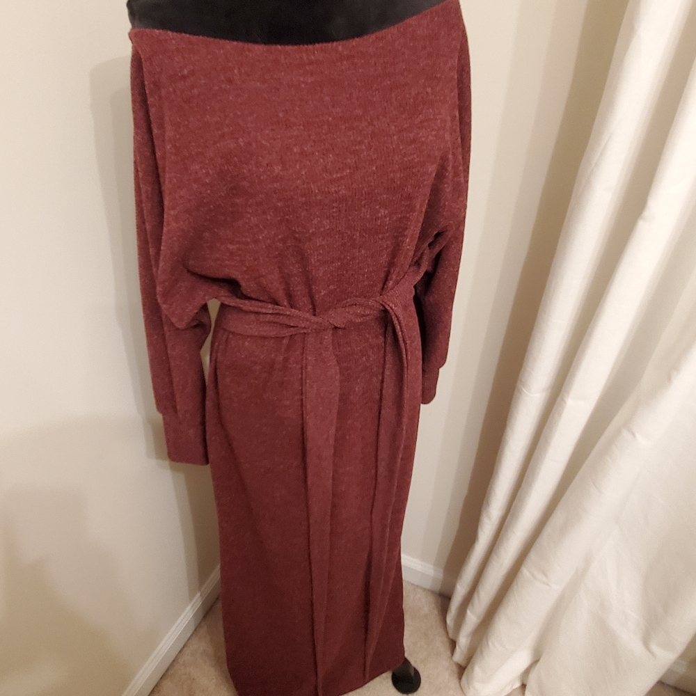 NWT Something by Sonjia Collab "Naomi" Batwing Dress